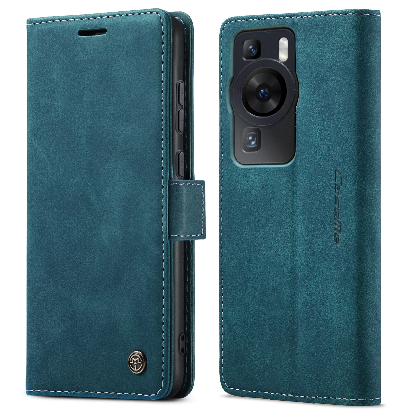 

Матовый флип-кожаный чехол для телефона в стиле ретро для Huawei P60 Pro, противоударный чехол с слотом для карт, чехол для Huawei P60 Art 6,67 дюйма