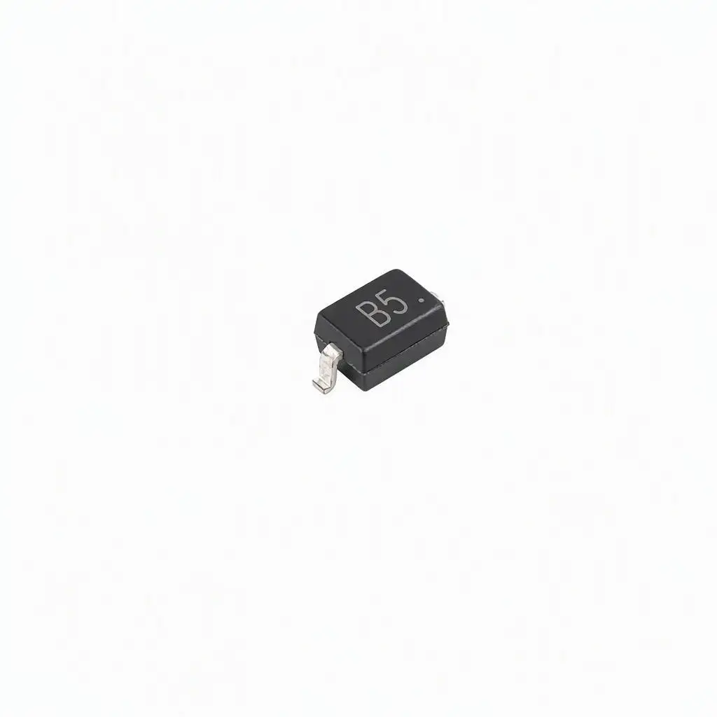 (100 pcs) ESD5V0D3B-TP SOD-323 (Marking B5) ESD5V0D3B - Bidirectional TVS Diode 5V 200W 13.5V Clamp