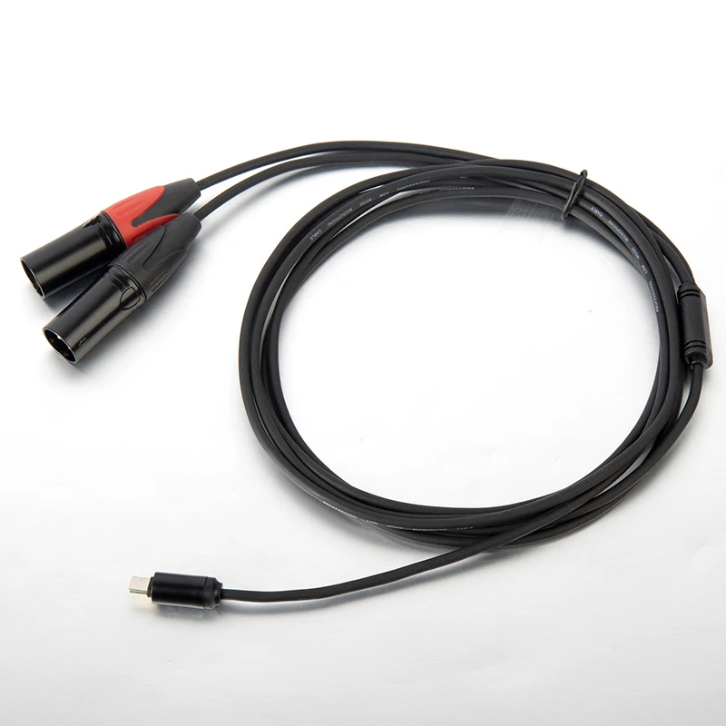 

DC007 Yinyu 2M Type C to 2 Male XLR Microphone Cable for Professional Studio and Live Sound Recording
