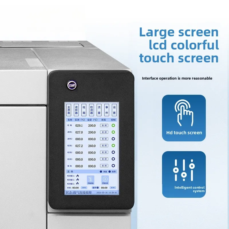 Gaschromatografenzimmer, Bestimmung der inneren Umweltverschmutzung von Fettsäuren in essbaren Ölen, Erkennungsschema