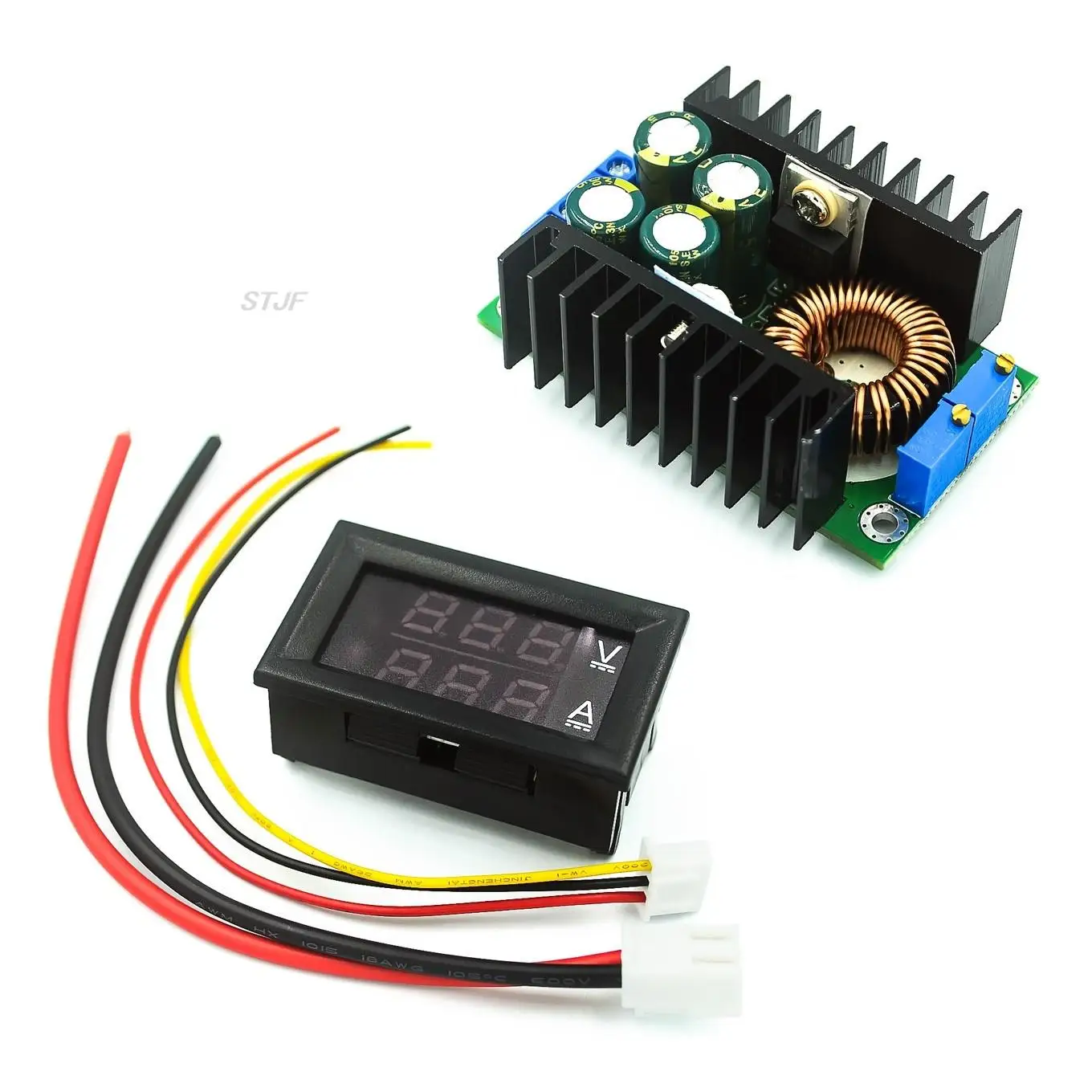 Gleichstrom 9a 300W 150W Aufwärts wandler Abwärts wandler Leistungs modul Gleichstrom 0-100V 10a Digital Voltmeter Ampere meter Dual Display – Detail 6