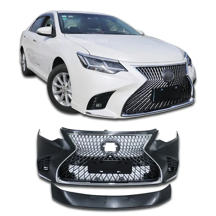 Upgrade the lexus front bumper For 2015-2017 camry modification upgrades   car  grille body kit