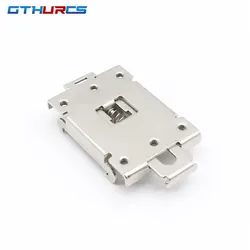 Single phase SSR 35MM DIN rail fixed solid state relay clip clamp 1pcs Mounting Fixed Buckle Snap
