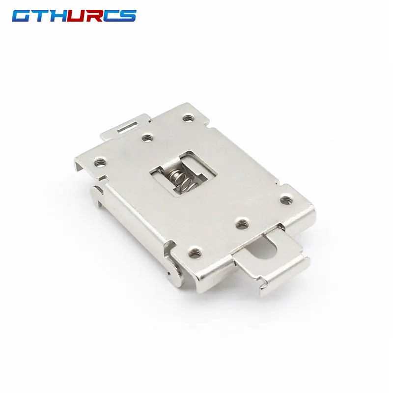 Single phase SSR 35MM DIN rail fixed solid state relay clip clamp 1pcs Mounting Fixed Buckle Snap