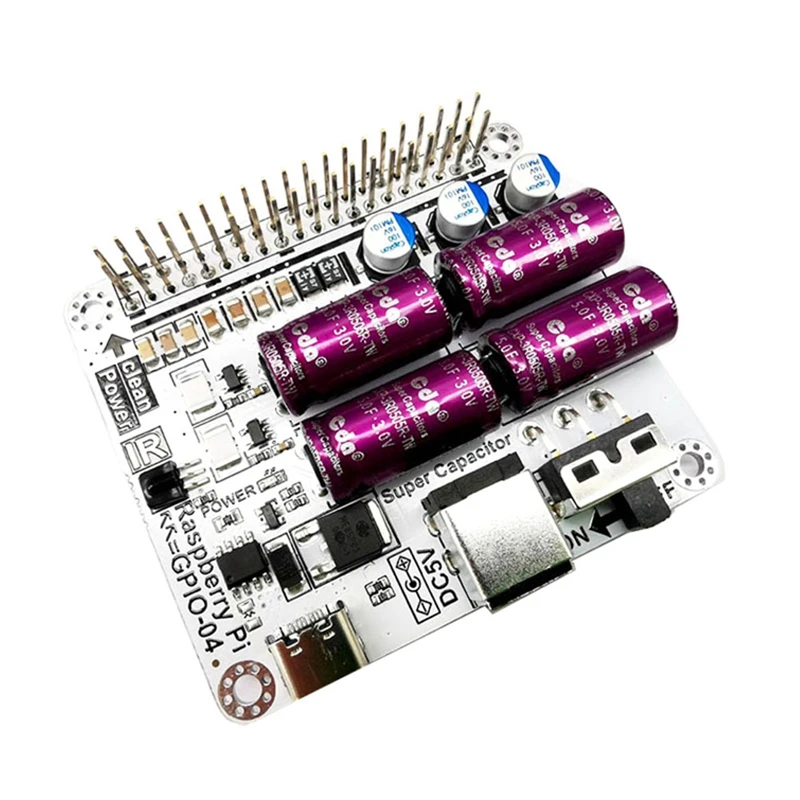 Multi-Function Filter Board Portable Filter Board For Raspberry Pi Hifi Power Filter Farah Capacitor Moode Volumio