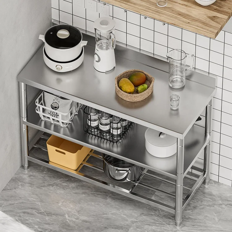 Set di utensili da cucina in acciaio inossidabile scaffale da cucina