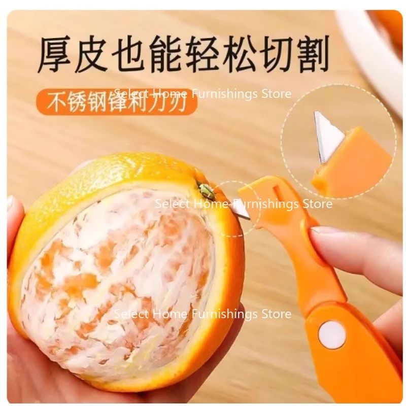 

Подходит для очистки апельсинов, бытовой складной нож для очистки пальцев, фруктов, грейпфрута, нож для очистки граната