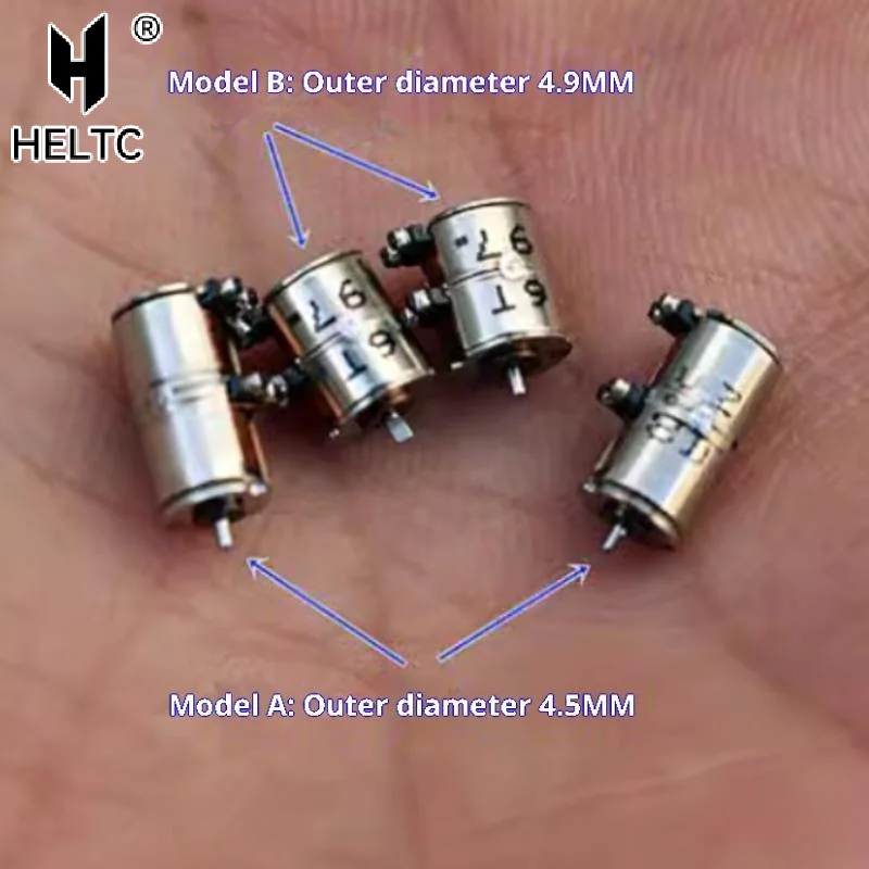 10Pcs Micro 2-Phase 4-Wire Precision Step Stepping Motor DIY Digital Camera Lens Mini Ultra Tiny 4.5MM / 4.9MM Stepper Motor
