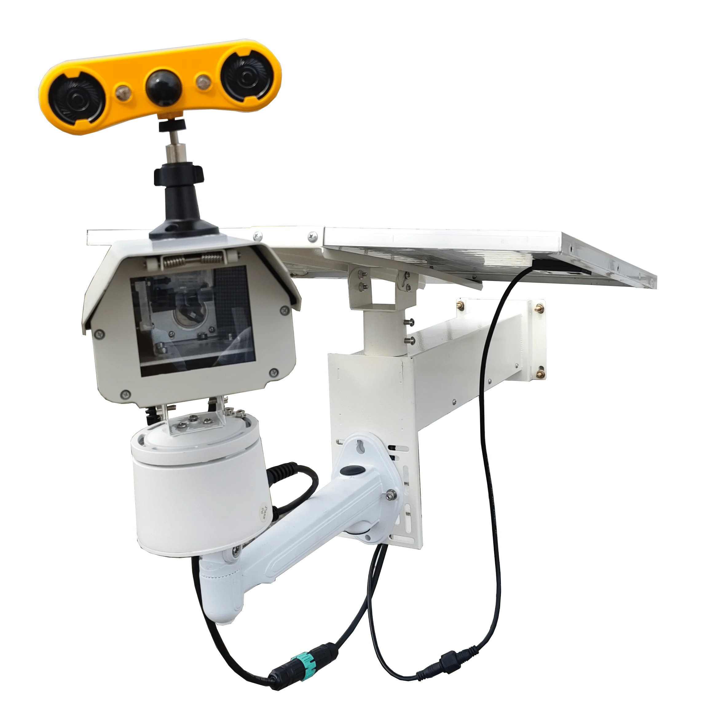 Solar Powered Laser Bird Repeller with Sound Scare