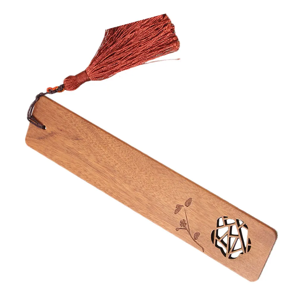 

Wooden Bookmark Set Chinese Style Souvenir Gifts Creative Solid Wood Graduation Present Book Markers Long Lasting Use Exquisite
