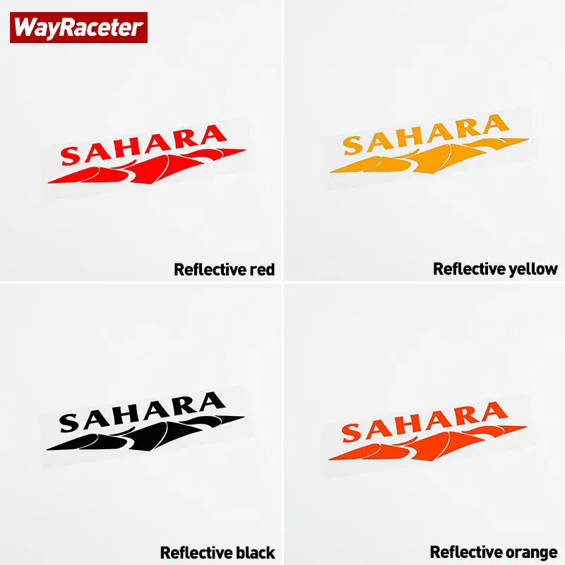 1 Pc Edition Sahara Side Fender Sticker Trunk Window Decal For Jeep Wrangler Rubicon Gladiator Renegade Compass Grand Cherokee