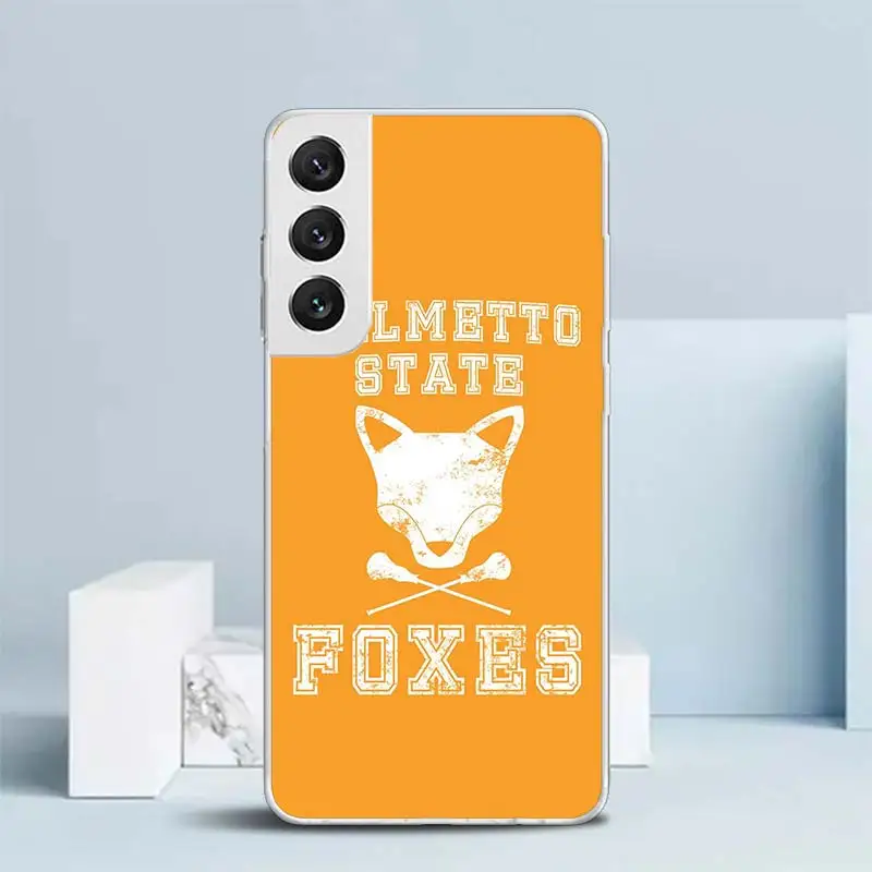 Andreil All For The Game Palmetto State Foxes Soft Cover for Samsung Galaxy S25 S24 S23 Ultra S22 S21 Plus S20 FE S10 + S25Edge 