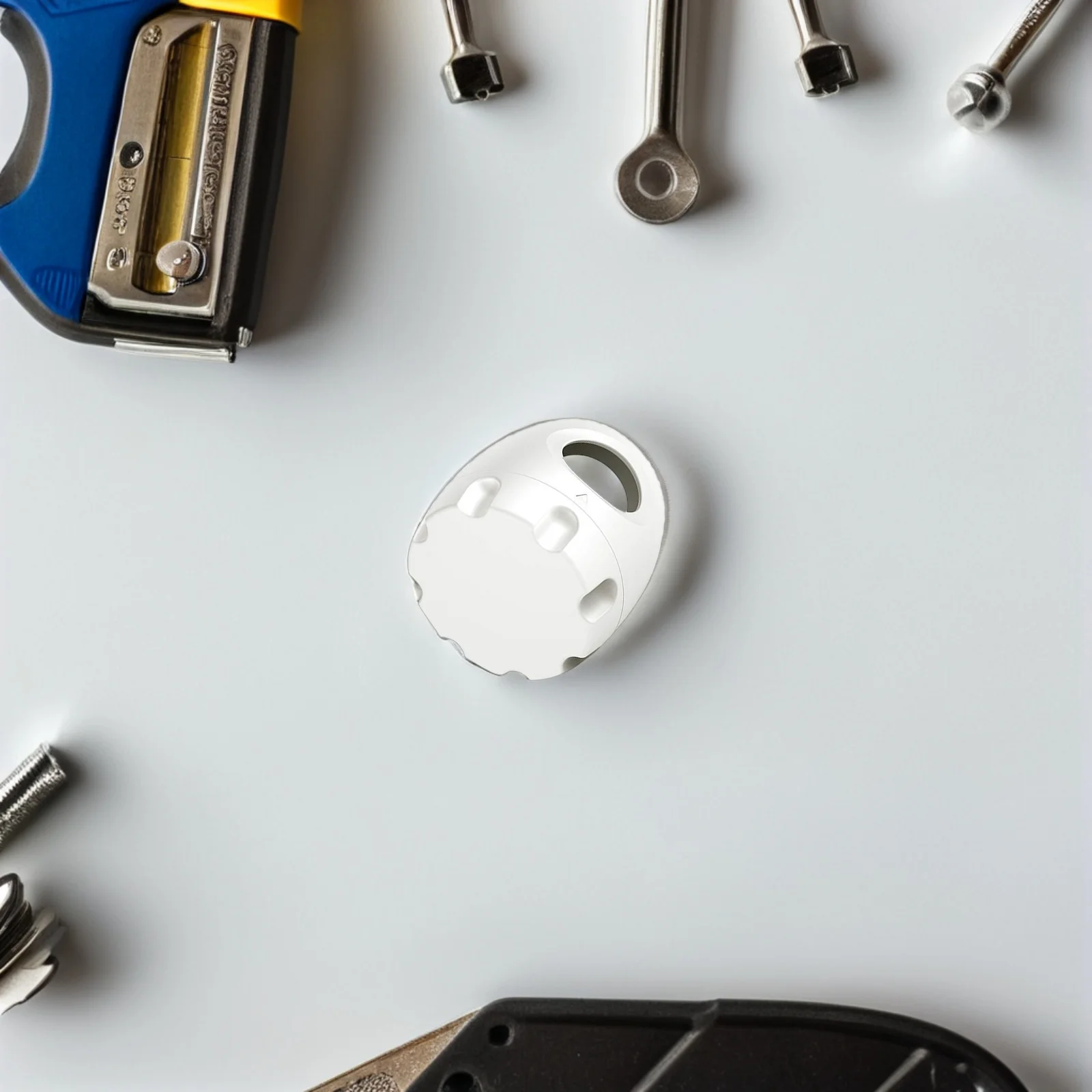 

4Pcs Baby Proofing Door Handle Lock Covers White Anti Collision Protector for Kids Safety Easy Install