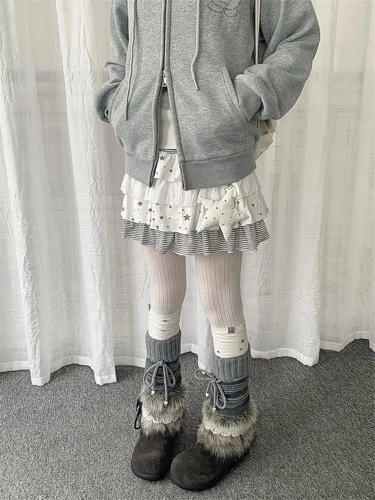 

Пышная юбка-трапеция миди с высокой талией для повседневной носки, милая и красивая, для девочек, в стиле A-line, повседневная, другая модель.