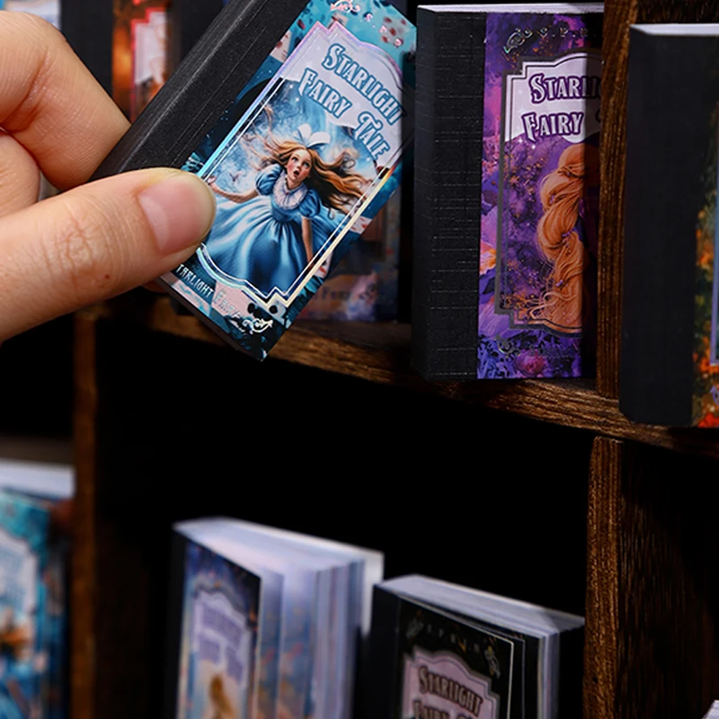 Mr Paper 150Pcs/bag Starlight Fairytale Book Series Sticker Bean Book Creative Stationery Stickers DIY Handbook Diary Laptop