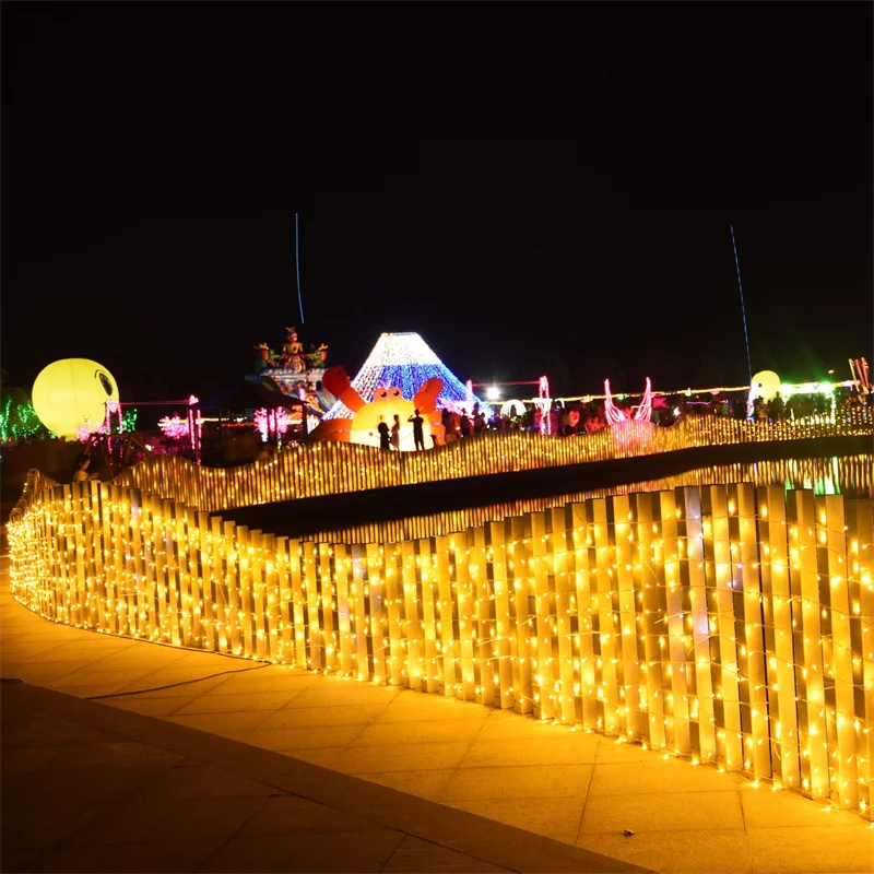 

Outdoor Waterproof Christmas Lights 8 Modes Decorative Led String Lights 10M 20M 50M For Holiday Garland Lights 220V 110V