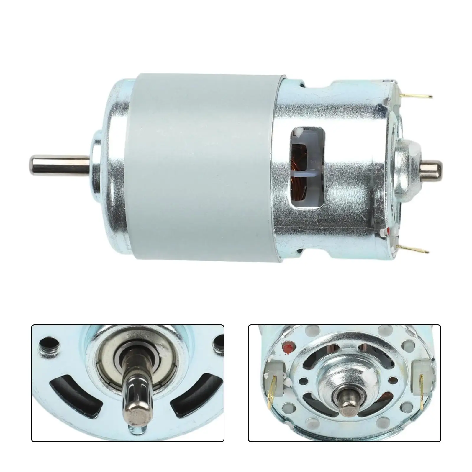

Adjustable Speed Motor 775 DC Motor Forward And Reverse Rotation Heat Dissipation DIY Projects Measured Parameters