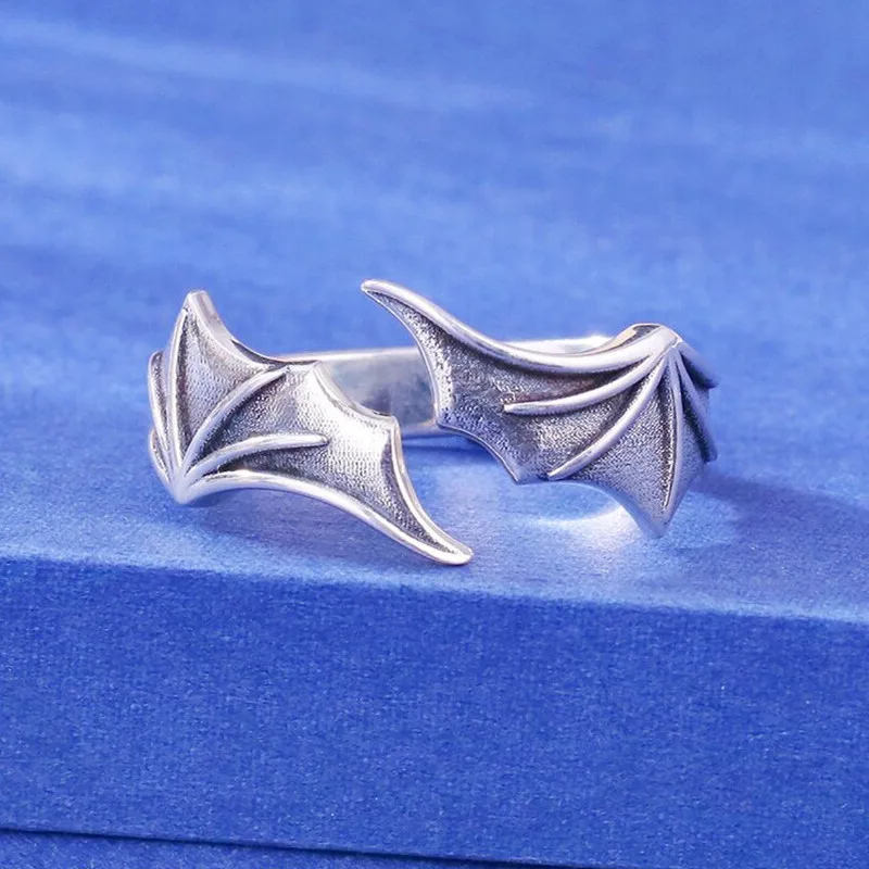 925 Sterling Silver Devil Wing Rings For Women Luxury Designer Jewelry Wholesale  GaaBou Jewellery