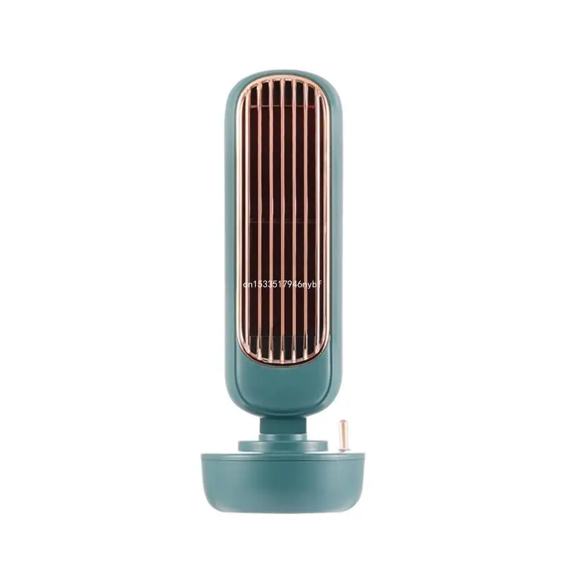 Ventilatore da tavolo USB Tower Ventilatore raffreddamento a spruzzo da tavolo regolabile a 3 velocità Dropship