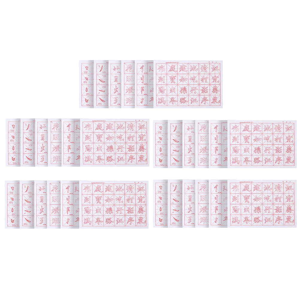 30 Sheets Calligraphy Notebook Chinese Handwriting Paper The Semi-cooked Xuan Rice Tool Practice