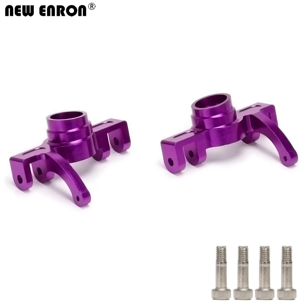 NEW ENRON 2Pcs Alloy #85048 Front/Rear Knuckle Arm C-HUB Purple for RC HPI 1/8 SAVAGE Flux HP 2350 XL X 4.6 5.9 21 25 SS 4.1 3.5