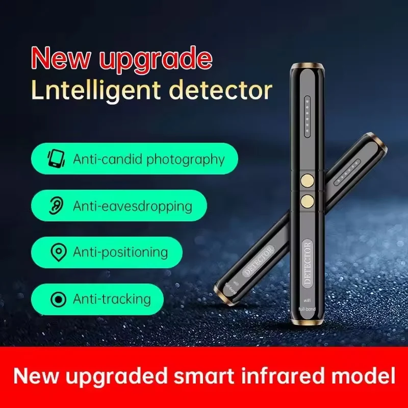 Versteckte Kamera Detektor Anti Spy Gadgets GPS Tracker Mini Bug Finder Drahtlose RF Signal Infrarot Scanner Spy Kamera Detektor