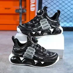 Design Children Sneaker Boys Shoes Fashion Chunky Kids School Shoes 6 To 12 Years Running Sports Tennis Casual Sneaker for Boy