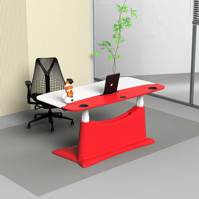 Children's study table Intelligent electric lifting table, home junior high school students, correct sitting posture, writing