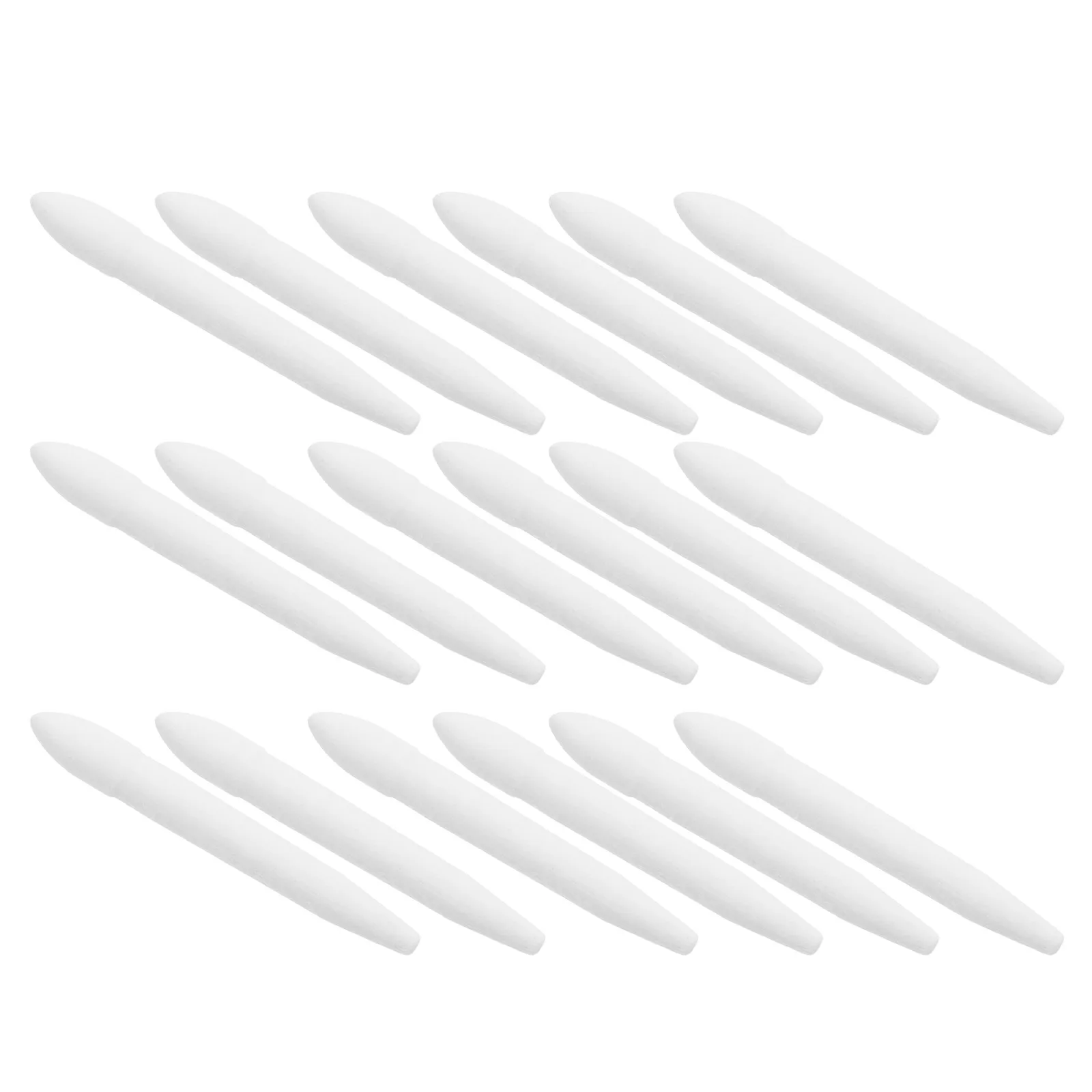20Pcs Plastic Fiber Round Replacement Nibs for Watercolor Oil-Based Markers Smooth Consistent Lines Easy Install Art Drawing