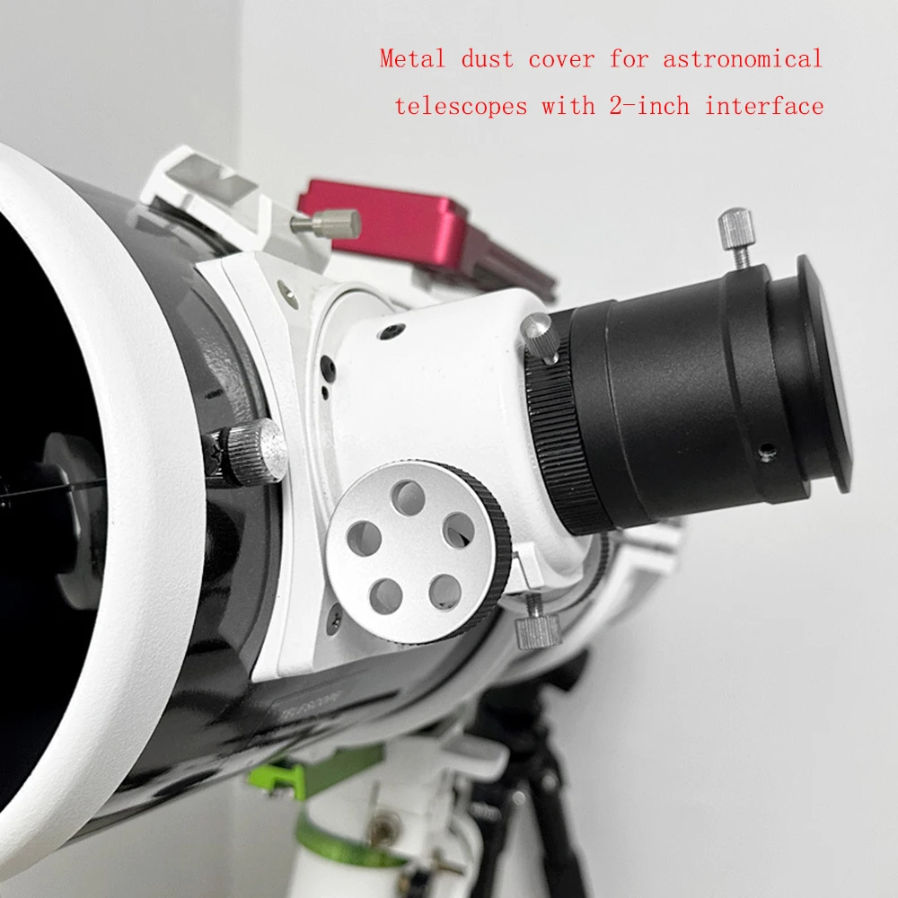 Cubierta antipolvo de Metal de 2 pulgadas para Celestron/Xinda y otros accesorios de telescopio astronómico