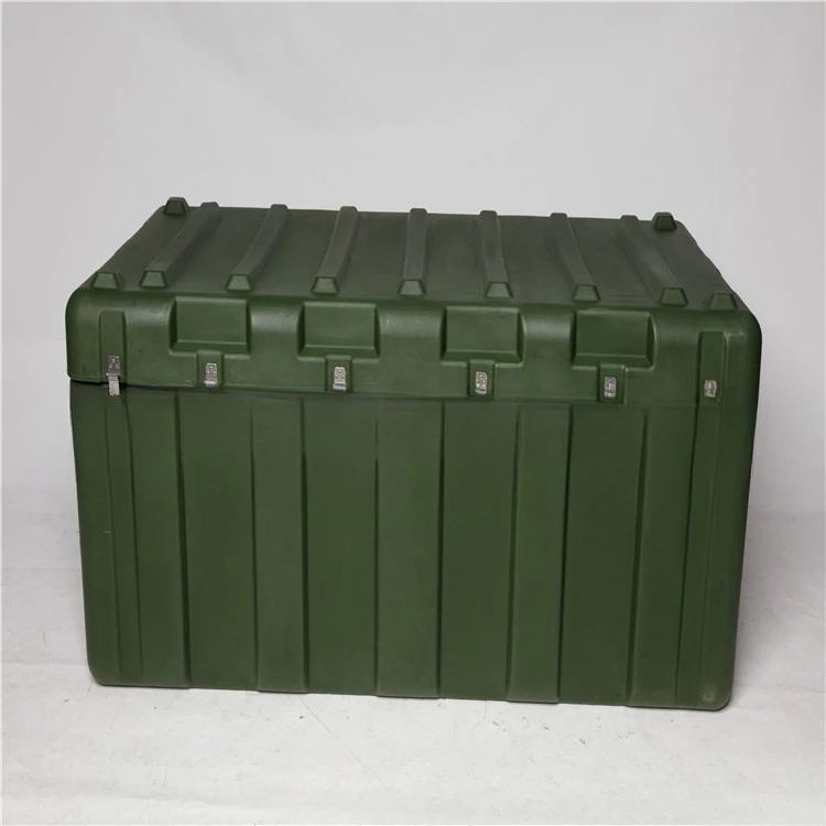 Verpackungsbox für Rotationsformgeräte. Große Ausrüstung und Instrumente, Materialtransportbox