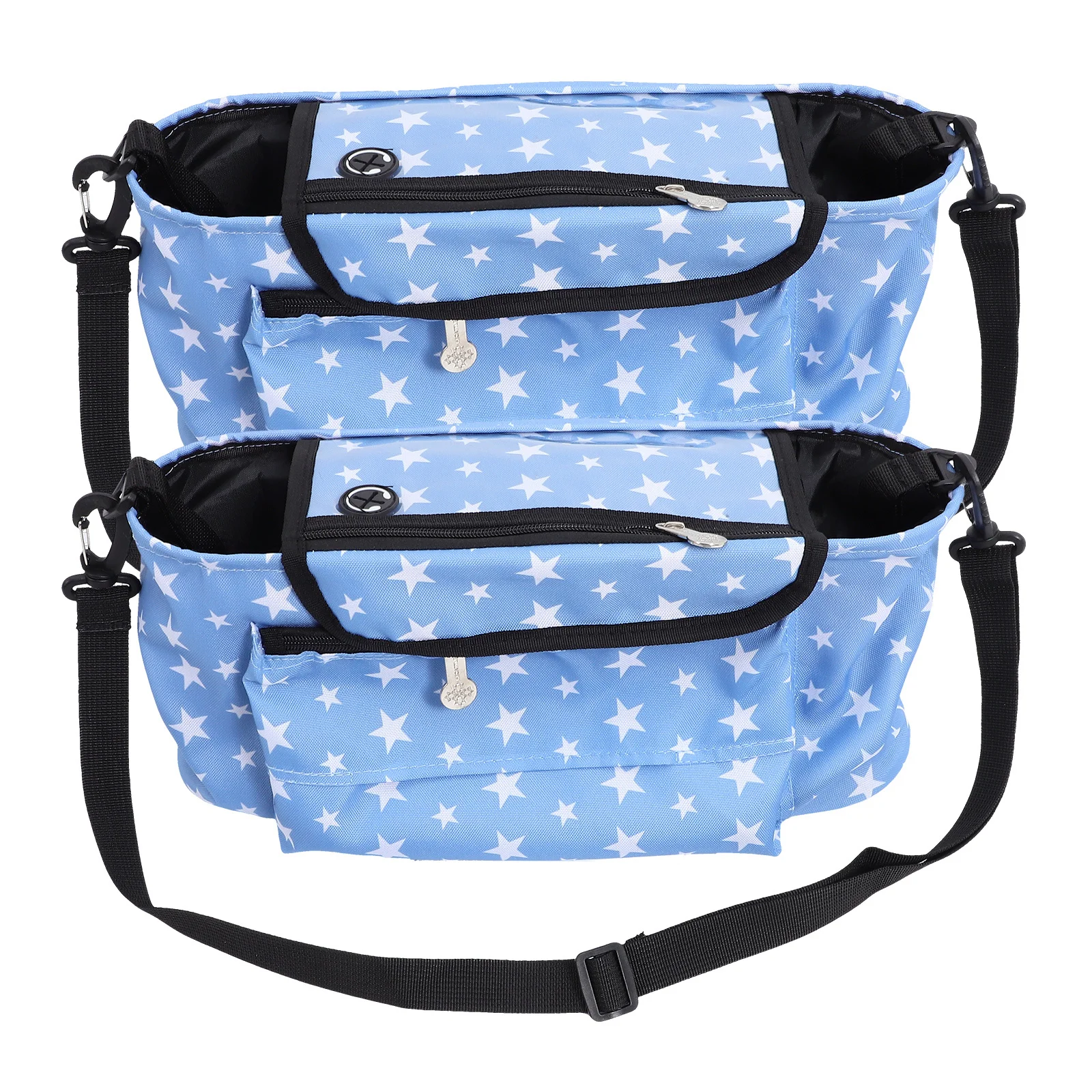 

Universal Stroller Organizer Baby Bottle Carrier Bag Travel Shoulder Bag Quick Release Buckles Durable Stylish