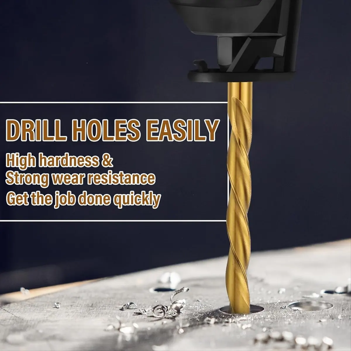 2026 NEW 50 Pieces Drywall Pilot Point Cutting Drill Bits 1/8 Inch Diameter Drywall Drill Bits Drywall Tools for Spiral Saw view 5