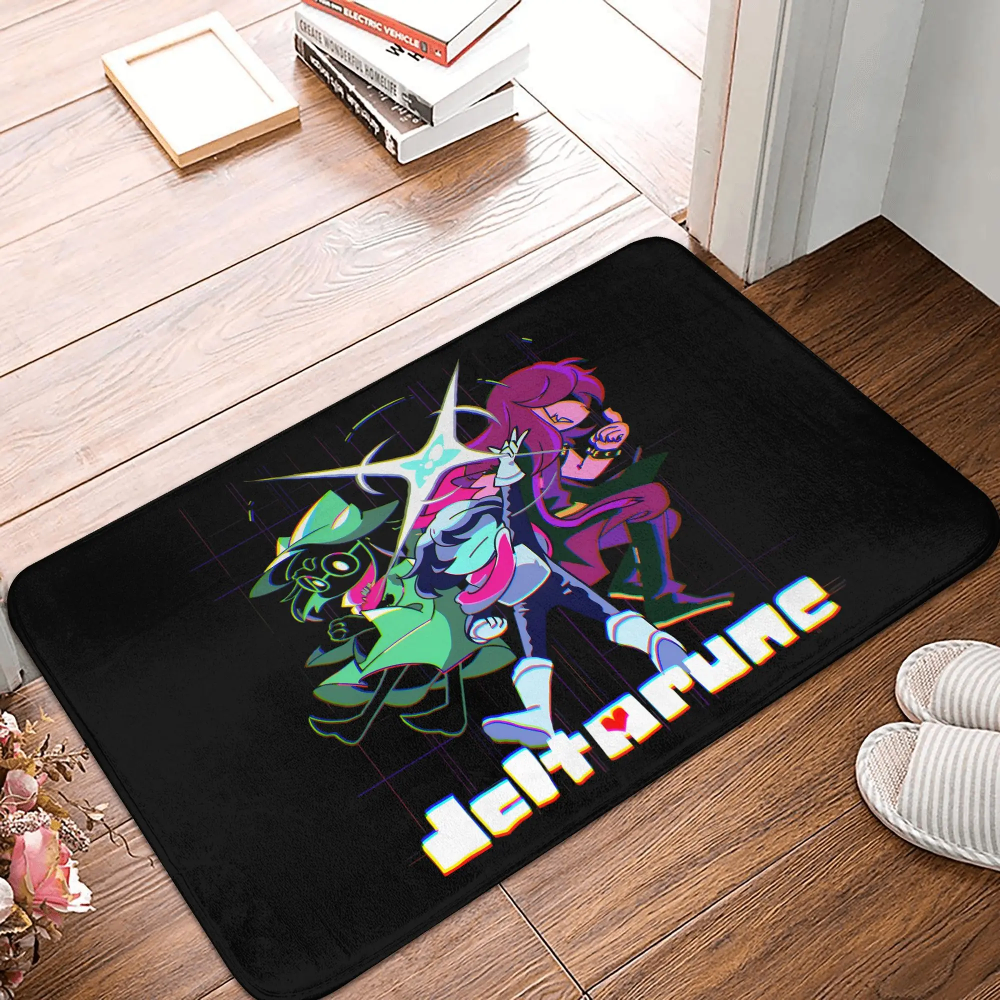 Hot Game Deltarune Floor Door Bathroom Kitchen Mats Anti-Slip Outdoor  Doormat Garden Entrance Rug Carpet Footpad