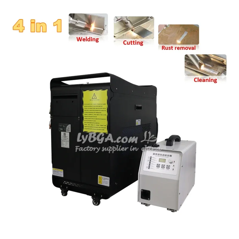 لحام قطع إزالة الصدأ تنظيف آلة لحام البطارية 3000 واط 5in1 يده لحام الليزر لأكسيدات المعادن على الأسطح الصلب
