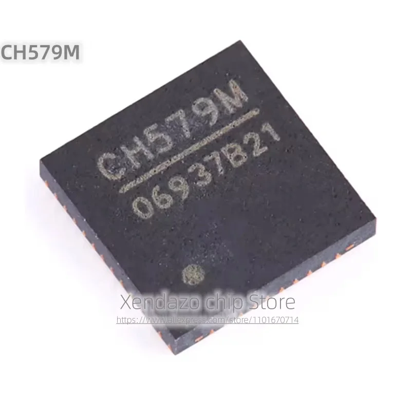 2pcs/lot CH579M QFN-48 package Original genuine ARM core 32-bit microcontroller chip