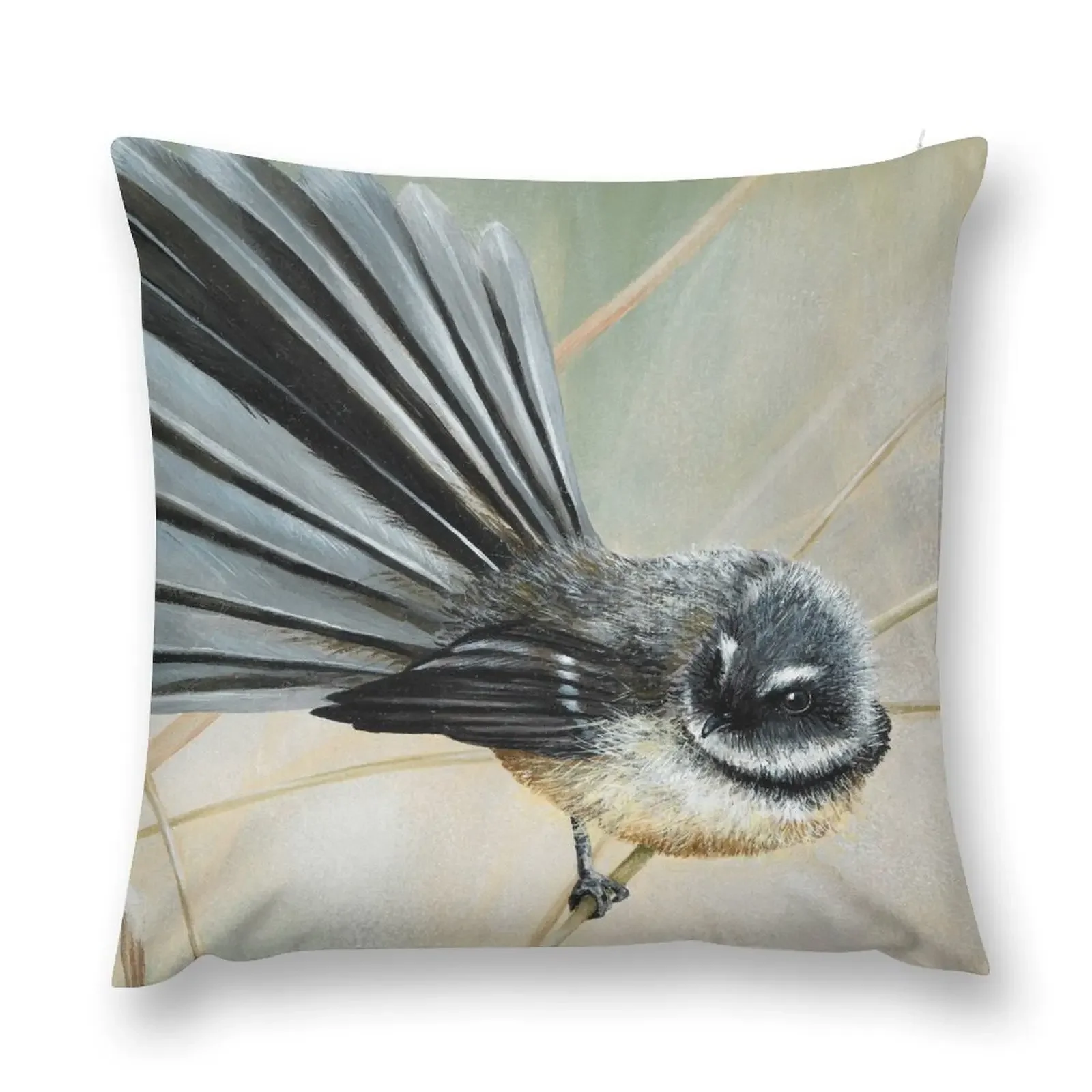 Morning Light - Fantail Throw Pillow Luxury Sofa Cushions Cushion Cover For Sofa pillow