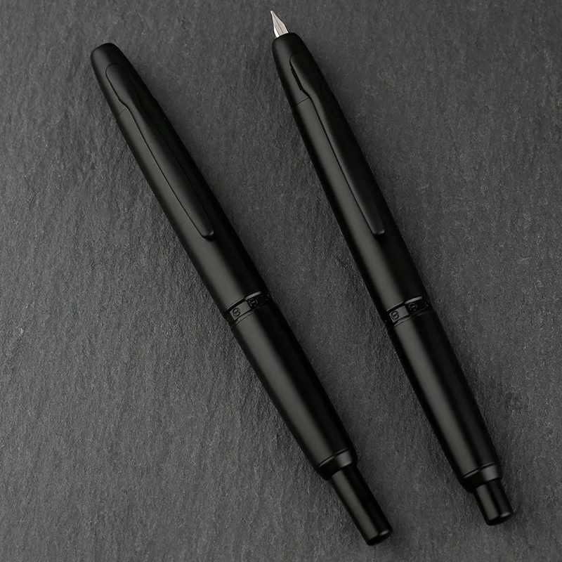 Majohn A1 Press Fountain Pen Fish Scale Pattern EF/F Nibs Writing Ink Pens For Business Office School Pens Gift Supplies
