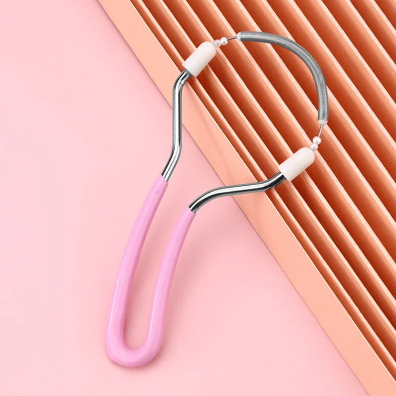 Frauen Gesicht Haarentferner Frühling Edelstahl Epilierer Hochwertiges Gesichtshaarentfernungswerkzeug für Kinn Wange Oberlippe Schnurrbart – Detail 8