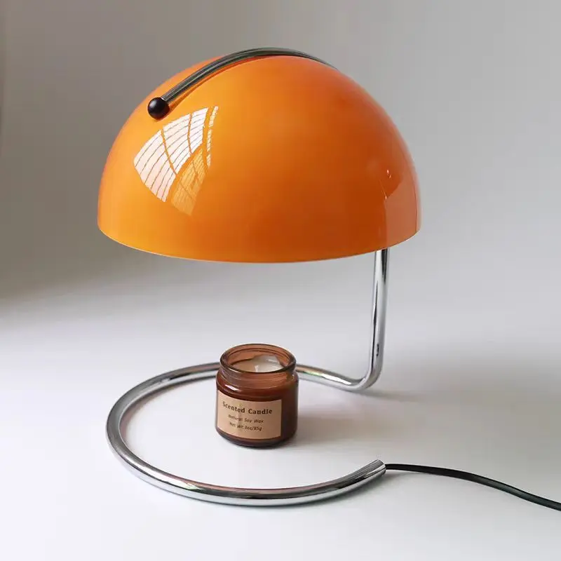 

Melting wax lamp Bauhaus glass table lamp Bedroom bedside no fire aromatherapy Bedside Internet celebrity Nordic table lamp