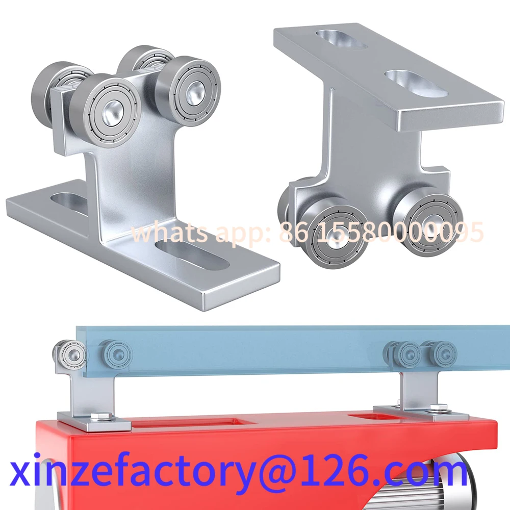 

Customizable 2PCS Trolley Assembly Electric Hoist Easy Installation Roller Trolley Silent for use