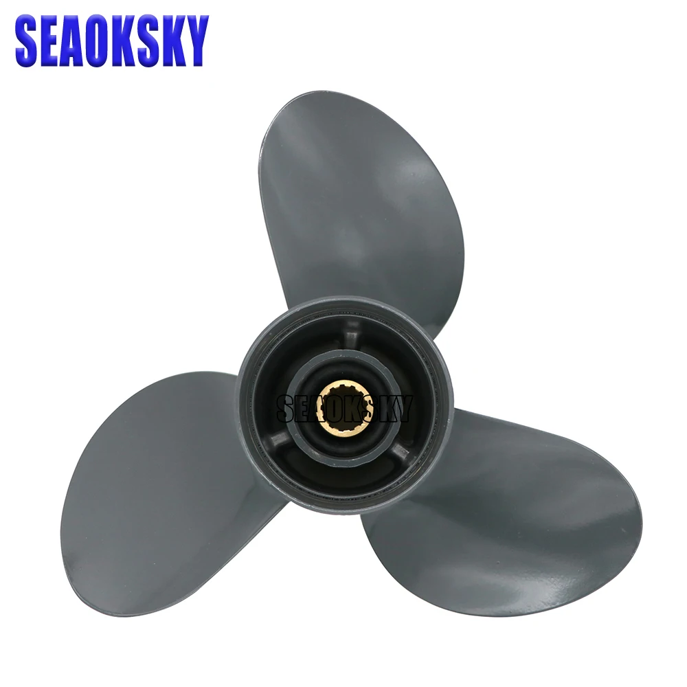 

Propeller For Honda 35hp 40hp 45hp 50hp Outboard Propeller 11 1/8x14 Boat Motor Aluminum Alloy Screw 3 Blade 13 Spline 59-130ZV5