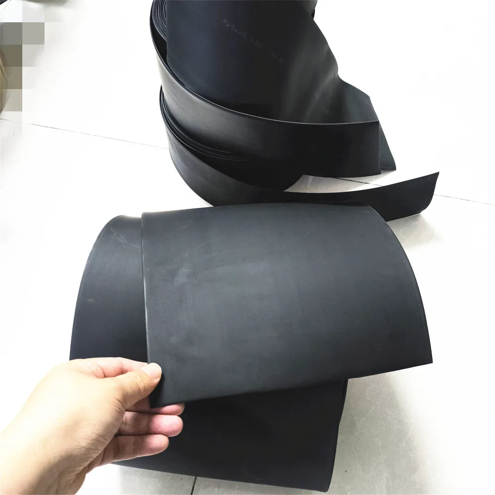 1meter 2:1 Black Diameter 45/50/60/70/80/90/100/120/150mm Heat Shrink Heatshrink Tubing Tube Wire Protective Insulation Sleeve