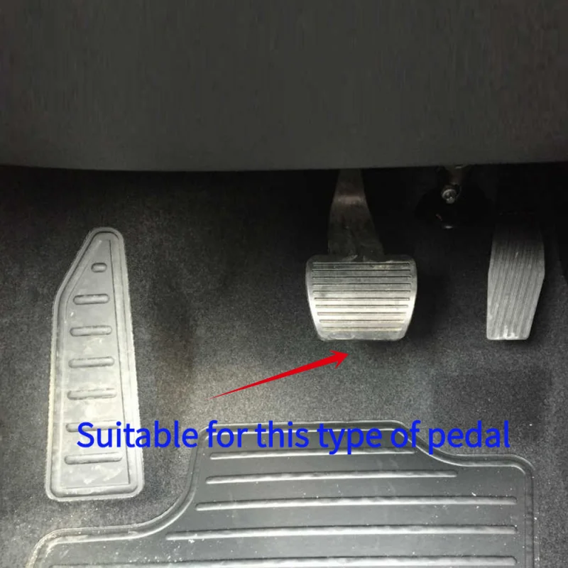 Pedals For Jeep Compass 2017-2025 Rengade 2015-2025 LHD Gas Brake Foot Rest Pedal Cover Pad Protector Accessories 2