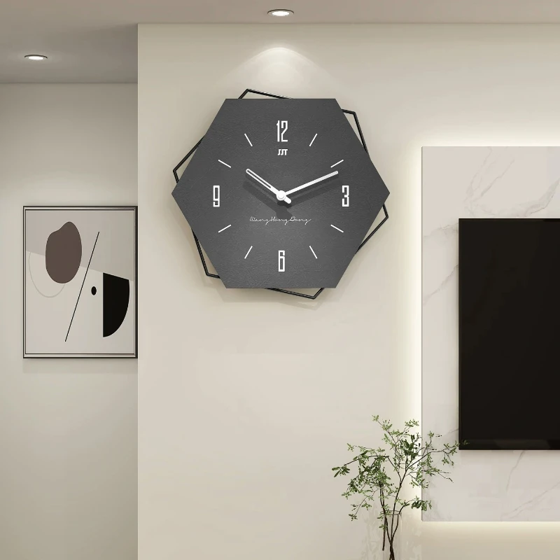 Minimalist Nordic Wall Clocks Luxury Aesthetic Living Room Fashion Wall Clocks Modern Xenomorph Relogio De Parede Home Decor