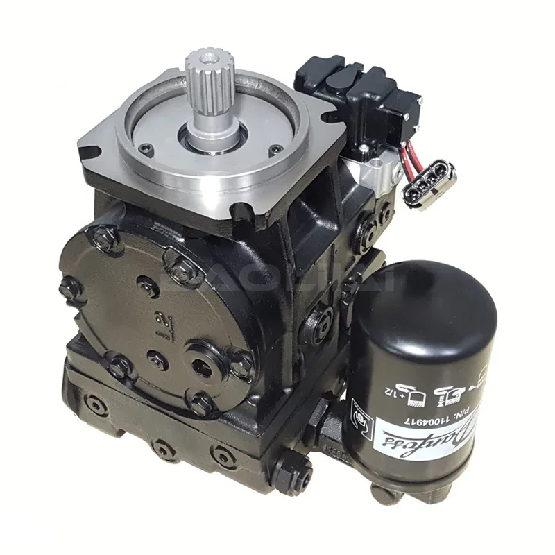 

90R075 Hydraulic Pump 90L075 90R Electric Displacement Control EDC MS Electric Connector Standard Spool Dual Coil 14 - 85 mA
