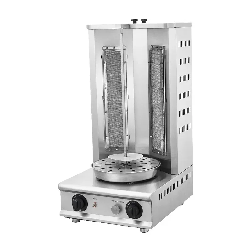 Gas electric barbecue machine, meat processing snack equipment, multi-functional barbecue machine