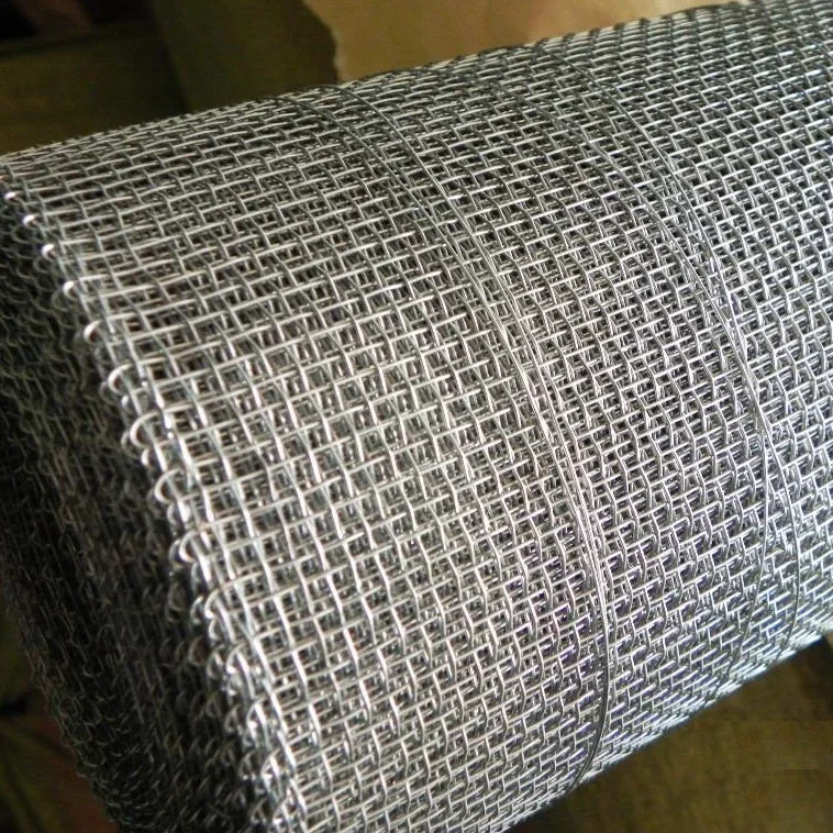 iron steel 1mm 2mm 3mm square woven crimped wire screen mesh for mining screen mesh