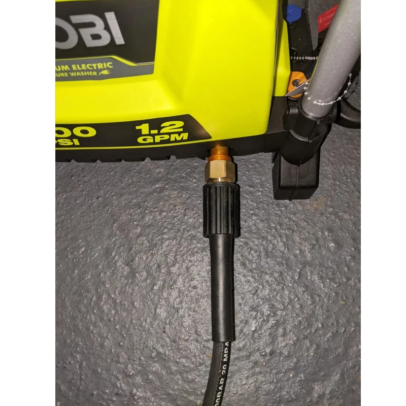 Imagem -06 - Acoplador de Lavadora de Pressão para Lavagem de Carros Bico de Mangueira Rosca Fêmea Montagem Rápida para Conexão de Pistola M22 14 mm 15 mm