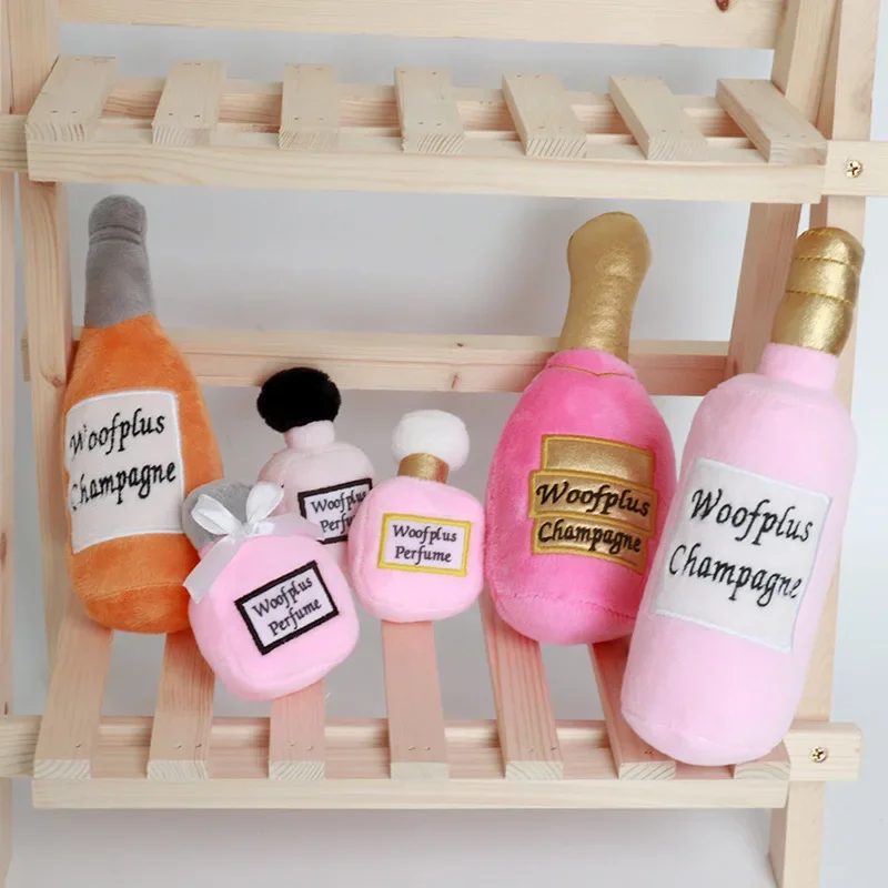 New Spot Wholesale Pet Toy Dog Toy Wine Bottle perfume Bottle New Style Issued by Manufacturer